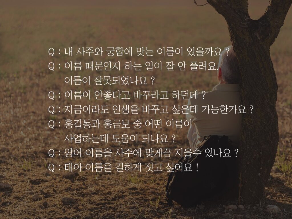 작명